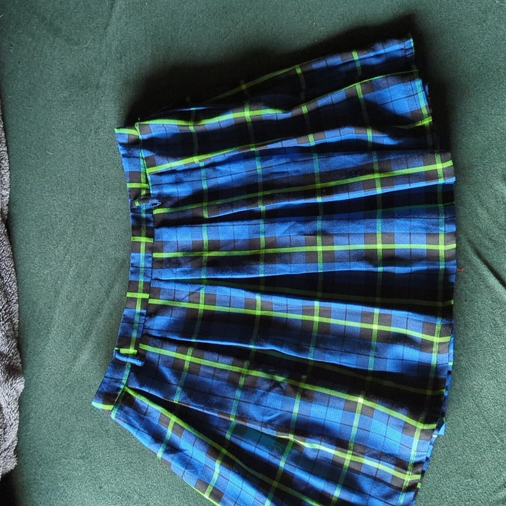 Hot topic plaid skirt